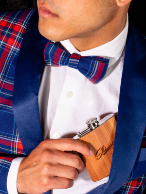 The Foyer Fornicator | Plaid Bow Tie