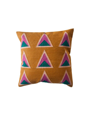 Maya Ochre Pillow