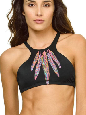 Pilyq Vida Gypsy Halter Bikini Top