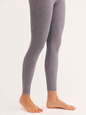 Capezio Ribbed Sweater Legging