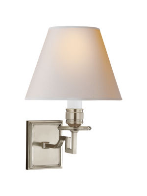 Dean Single Arm Sconce In Various Colors