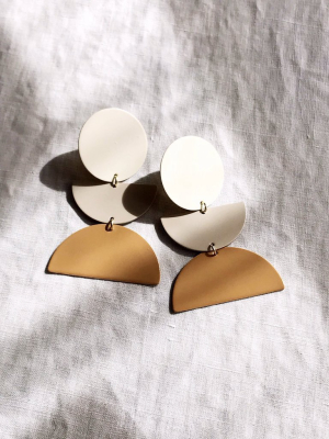 The Sunset Earrings By Pearl And Ivy Studio