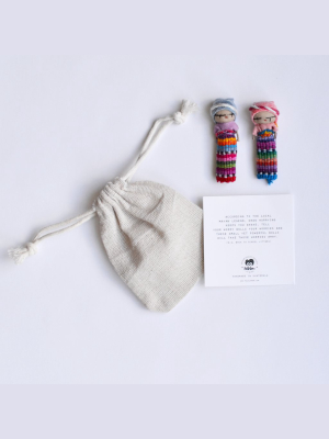 Artisan-made Worry Doll Set