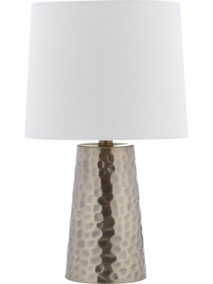 Tori Table Lamp Plated Gold