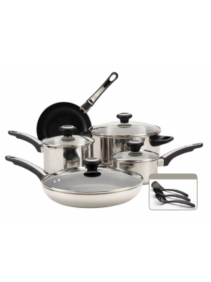 Farberware Stainless Steel 12pc Cookware Set