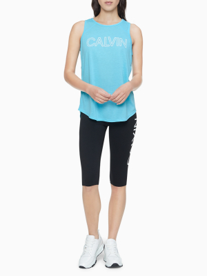 Performance Overlap Logo Tank Top