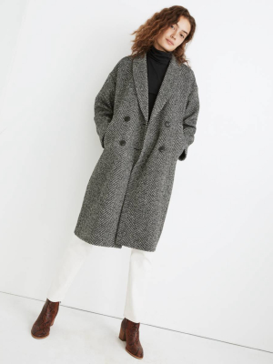 Herringbone Woodhull Coat