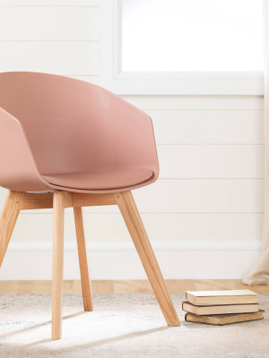 Flam Chair With Wooden Legs - South Shore