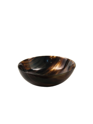 Ox Horn Palm Lathering Bowl