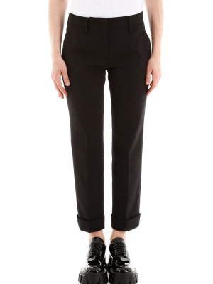 Prada Tailored Cropped Pants