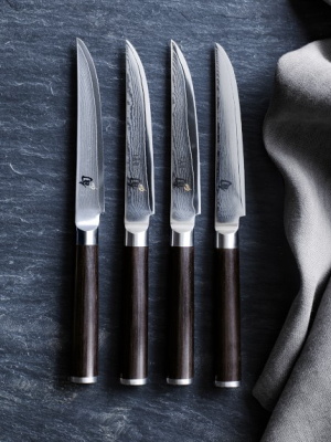 Shun Classic Steak Knives, Set Of 4