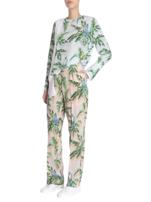 Stella Mccartney Tropical Print Trousers