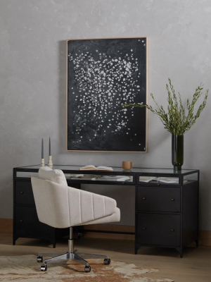 Shadow Box Executive Desk