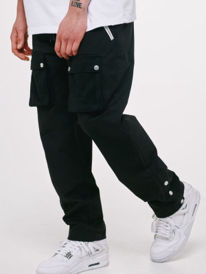 Punch Front Pocket Cargo Black