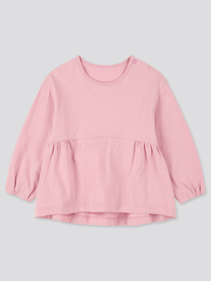 Toddler Crew Neck Long-sleeve T-shirt