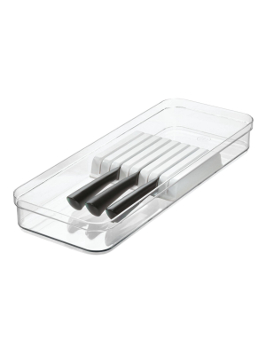 Idesign Crisp Knife Organizer Clear