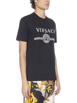 Versace Medusa Logo Printed T-shirt