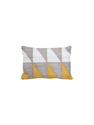 Color Blocked Geometric Lumbar Pillow - Project 62™