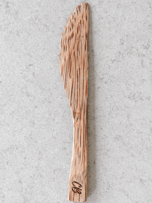 Wooden Coconut Knife