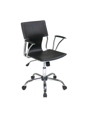 Dorado Office Chair Black - Osp Home Furnishings