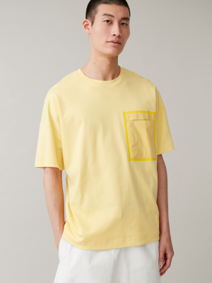 Oversized T-shirt With Patch Pocket