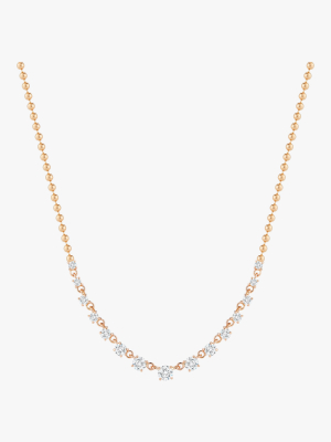 Prive Graduated Diamond Necklace