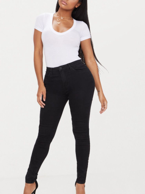 Shape Black Stretch Denim Skinny Jeans