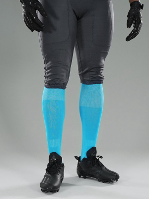 Hue Sky Blue Over The Knee Sport Socks