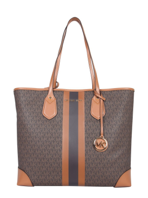 Michael Michael Kors Eva Larged Striped Tote Bag