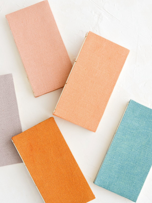 Naturally Dyed Hemp Notebook