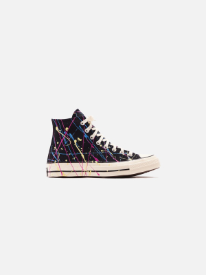 Converse Chuck 70 High - Black / Hyper Magenta / Egret