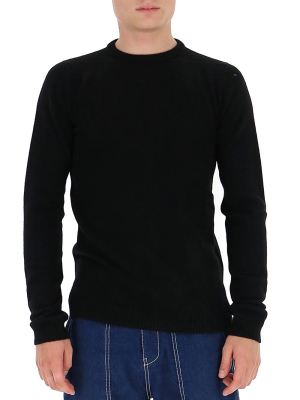 Rick Owens Round Neck Knit Sweater