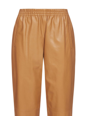 Pinko Ultralight Leather Trousers