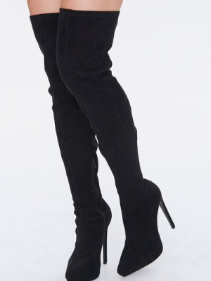 Over-the-knee Stiletto Boots