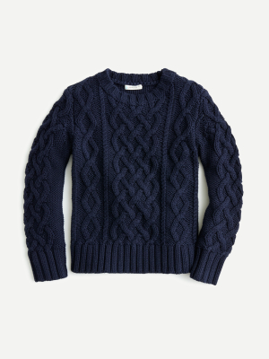 Kids' Cable-knit Sweater
