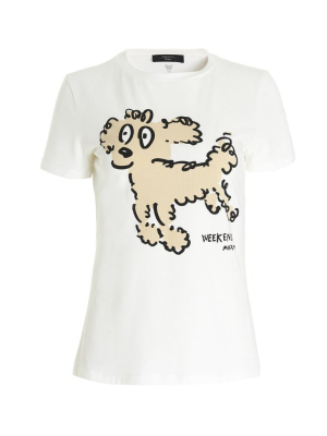 Weekend Max Mara Rana Graphic Printed T-shirt