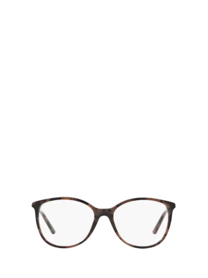 Burberry Eyewear Round Frame Glasses