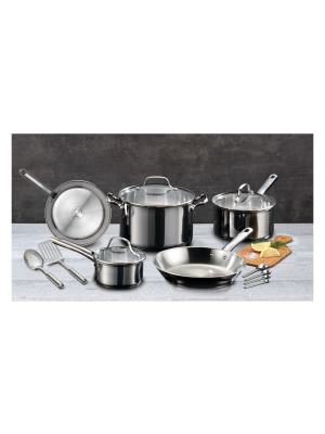 T-fal 14pc Stainless Steel Cookware Set