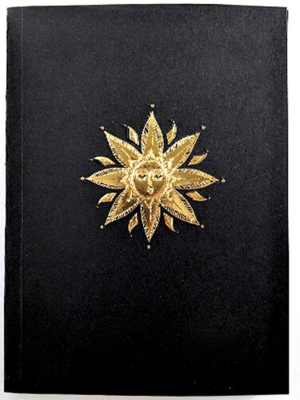 Notebook With Foil Embossed Sun