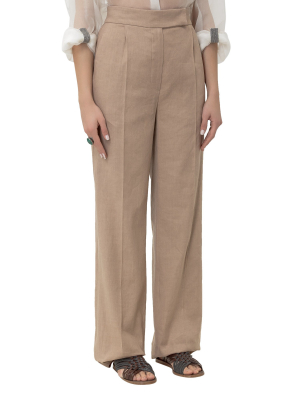 Brunello Cucinelli Wide Leg Trousers