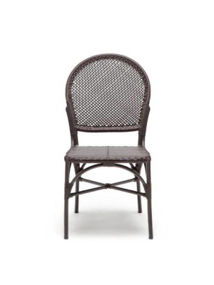 Donovan Side Chair Brown