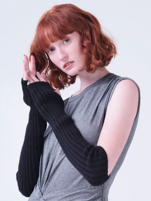 X-long Fingerless Gloves