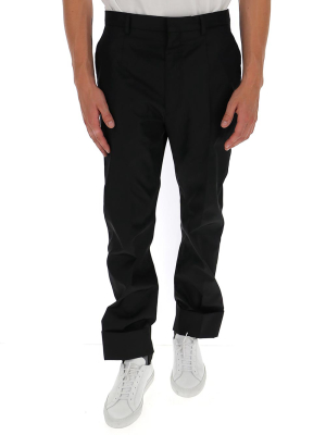 Prada Panama Straight-leg Trousers