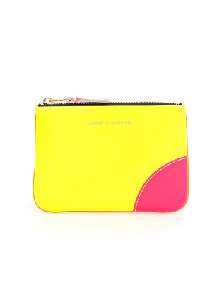 Comme Des Garçons Wallet Super Fluo Coin Purse