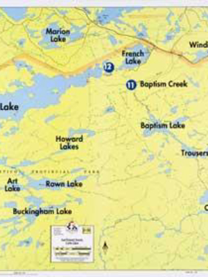 F-30: East Pickerel Lake, French Lake, Cash Lake