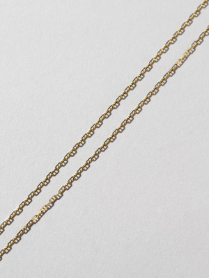 Petite Diamond Cut Chain Necklace