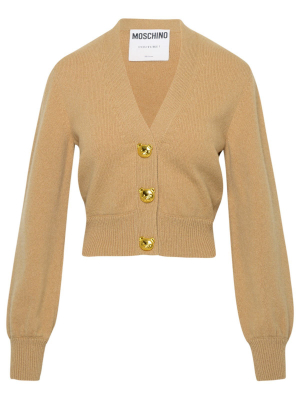 Moschino Teddy Buttoned-detailed Cardigan