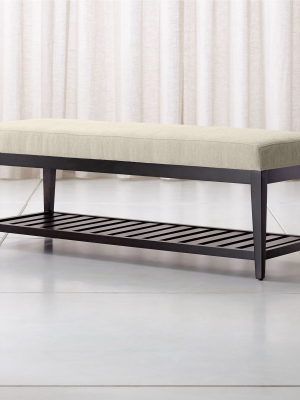 Nash Small Bench With Slats