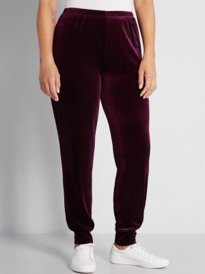 Touch And Go Velour Joggers