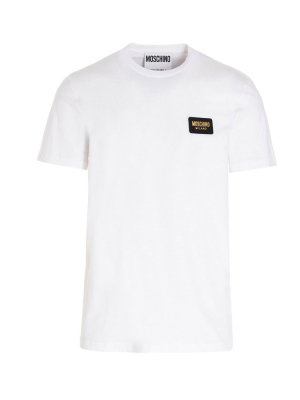 Moschino Logo Plaque T-shirt